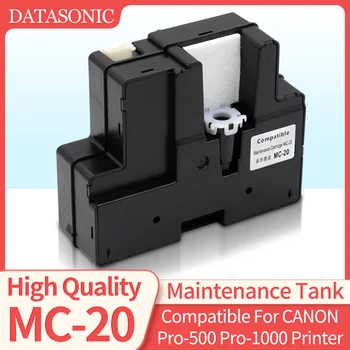 1-5pcs MC-20 de Manutenção de Caixa Compatível com CANON PRO-500 PRO-1000 Manutenção da Impressora Tanque de MC20 de Tinta, Cartucho de Manutenção