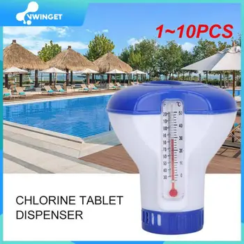 1~10PCS Cloro, Bromo Comprimidos Flutuante Dispensador de Bóia Spa Banheira de hidromassagem Acessórios para piscinas