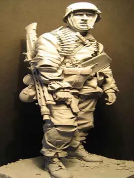 1/16 de 120mm antigo oficial de stand no inverno (SEM BASE de Resina )figura Modelo de kits em Miniatura gk Unassembly sem pintura