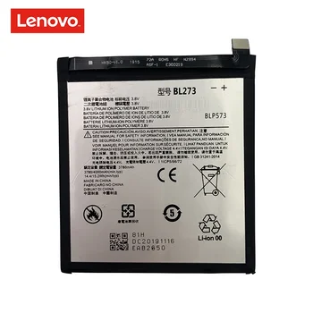 100% Original 4000mAh BL273 Bateria Para Lenovo K6 Nota K53a48 K8 Mais XT1902-2 Substituição de Baterias de Telefone Bateria