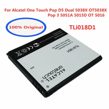100% Original TLi018D1 Para o Alcatel One Touch Pop D5 Dupla 5038X OT5038X Pop 3 5051A 5015D AT 5016 Inteligente da Bateria do Telefone Móvel