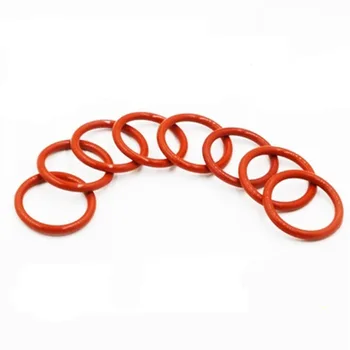 1pcs Fio diâmetro de 7mm vermelho gel de Sílica impermeável anel de Vedação O-ring OD 286mm-345 mm de Alta resistência à temperatura