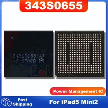1Pcs/Monte 343S0655 U8100 Para iPad 5 Mini 2 Poder CI BGA de Gerenciamento de Energia de Alimentação do Chip 343S0655-A1 Peças de Substituição de Chipset