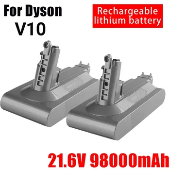 25.2 V Bateria 98000mAh Bateria de Substituição para Dyson V10 Absoluto Cabo Livre de Vácuo Portátil Aspirador Dyson V10 Bateria