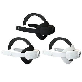 573A óculos de proteção Design Ergonómico para Quest3 de Jogos de Realidade Virtual da Substituição da Cinta de Cabeça para maior Conforto