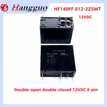 5PCS/Lote Original HF HF140FF 012-2ZSWT de 12V de 8 pinos duplo aberto duplo fechado Relé de DC12V