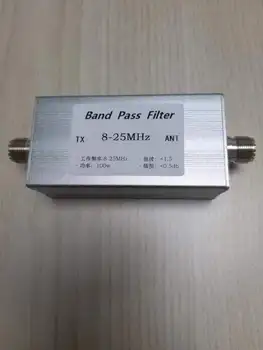 8-25MHz filtro passa-banda de BPF M USB 100W anti-filtro de interferência desordem