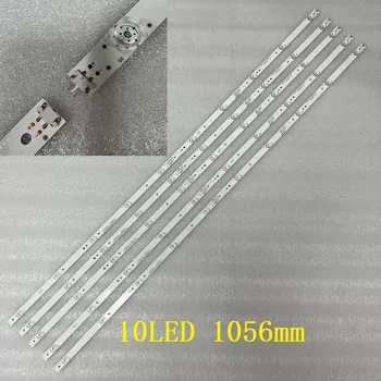 A Retroiluminação LED Strip 10LED Sharp LC-55Q7030U LC-55Q7040U LC-55LBU711C LC-55LBU711U LB5500C V0 HD550S1UB51-TAL2B1
