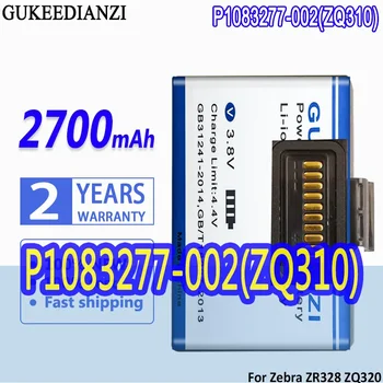 Alta Capacidade GUKEEDIANZI Bateria P1083277-002 (ZQ310) 2700mAh Para a Zebra ZQ310 ZQ320 ZQ300 ZA310 ZR328