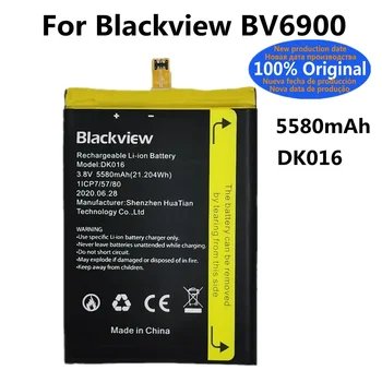 Alta Qualidade DK016 Bateria Original Para Blackview BV6900 5580mAh Telefone da Bateria Bateria Em Estoque + Número de Rastreamento