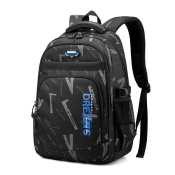 Bom preço preto laptop pack preto impermeável de qualidade da escola sacos de mochila para adolescentes meninos