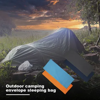 Camping, Saco de Dormir Ultraleve à prova d'água 4 Temporada Quente Envelope de Mochila às costas Sacos de Dormir ao ar livre Viajando de Caminhada