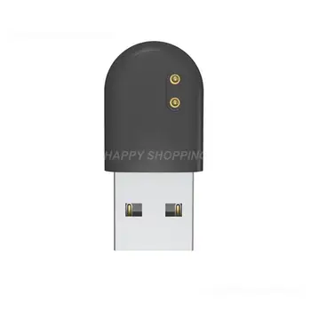 Carregador portátil para Mi Banda 7 6 5 o Carregamento por USB Cabeça Adaptador para Miband 7/ 6/ 5 NFC Pulseira Bracelete Carregadores