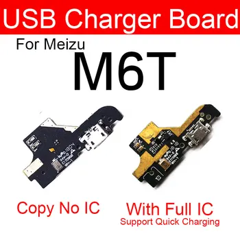Carregamento USB Porta Diretoria Para o Meizu M6T Meilan 6T Azul Charme 6T M811Q M811H Carregador Dock Placa Com Microfone Peças de Reparo