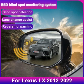 Carro BSA BSM BSD Para Lexus LX 2012-2022 Ponto Cego de Radar do Sistema de Detecção do Sensor de Microondas Alterar a Condução de marcha à ré Sensor de Radar