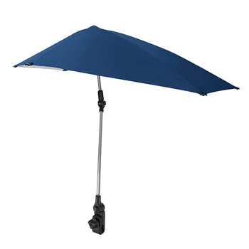 Clamp-on Guarda-chuva de Manter-se Protegido dos Raios Nocivos do Sol com o nosso Guarda-chuva de Praia UPF 50+ Proteção Incluída