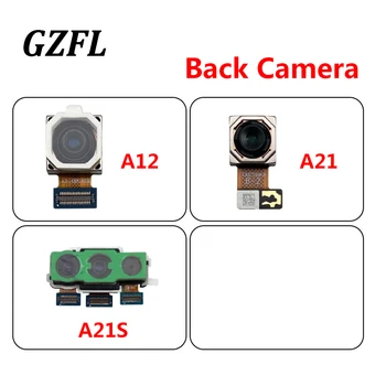 Câmera traseira Para Samsung A12 A21 A21S de Volta o Módulo de Câmera de Cabo flexível de Peças