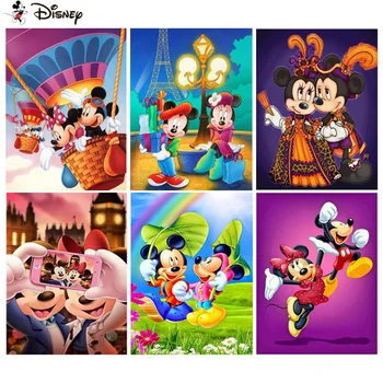 Dos desenhos animados de Disney do Mickey Arte de Parede de Lona da Pintura Nórdica Pôsteres e Impressões de Parede Imagens para Decoração Sala de estar