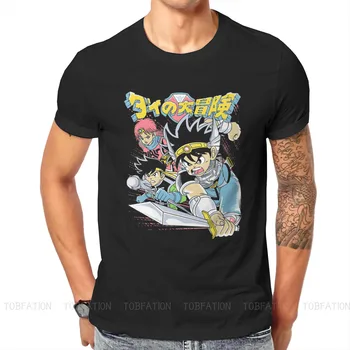 Dragon Quest Dragonlord Jogo Crewneck Camisetas Herói de Impressão dos Homens T-Shirt Hipster Roupas Tamanho S-6XL