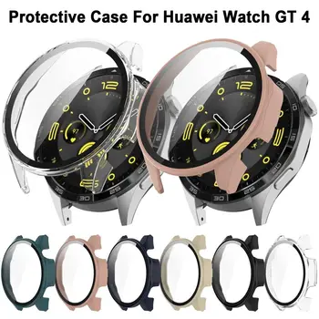 Estojo de proteção Para o Huawei Assistir GT 4 PC Escudo da Tampa Com Vidro Temperado Protetor de Tela de Alta Qualidade Smart Watch Acessórios