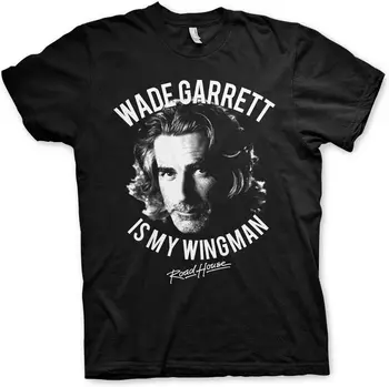Estrada Da Casa De Wade Garrett É O Meu Wingman T-Shirt Preta