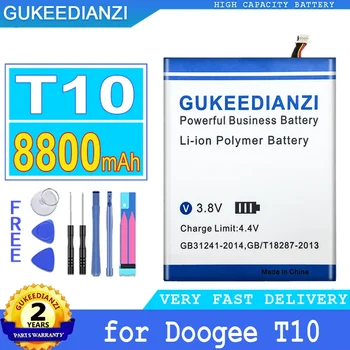 GUKEEDIANZI Bateria para Doogee T10, Grande Potência, 8800mAh, T-10, 32108145
