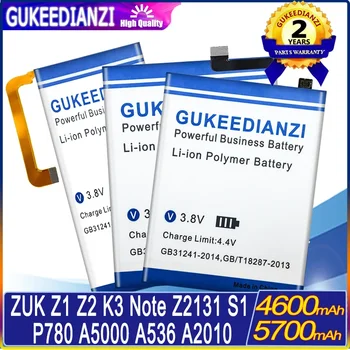 GUKEEDIANZI Bateria Para Lenovo P780 Forte Resistência da Bateria Para ZUK Z1 Z2 S1 K3 Nota BL253 BL268 BL255 BL250 BL243 BL234 BL210