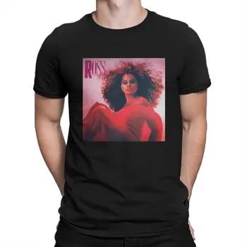 Homens De Música Pop T-Shirt Diana Ross Cantor De Algodão Do Vestuário De Moda De Manga Curta, Gola Redonda Tees Chegada Nova T-Shirts