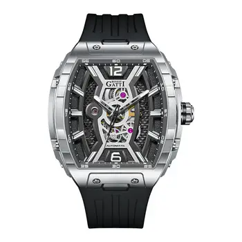 Homens Relógio de Ouro Automático de Auto-Vento Luminoso de Relógios Para Homens 5ATM Impermeável Relógios de pulso de Homem Relógio de Alta Qualidade Reloj Hombre