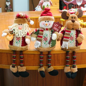 Inovador Santa Boneco De Neve Boneca Ornamentos Feliz Decoração De Árvore De Natal Para Mesa De Casa Decoração 2024 De Natal, Presentes De Natal