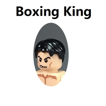 KF976 de Boxe Rei Campeão Blocos de Construção de Mini-Figura de Ação Brinquedos