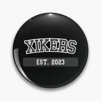 Kpop Faculdade Xikers Kpop Merch Para K Macio Botão Pin Cartoon Decoração Roupas, Jóias Colar Engraçado Insígnia Broche Amante Do Metal
