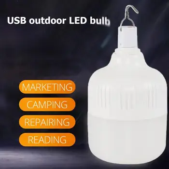 LED Decorativa Luzes de Suspensão de Carregamento USB com Gancho Barraca de Camping Luzes de Energia-Eficiente Camping, Iluminação de Equipamento para utilização no Exterior