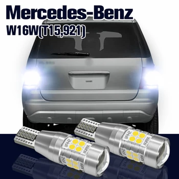Luz reversa W16W T15 2x LED Lâmpada alternativa Para a Mercedes Benz CLS SLK S R M Classe C218 X218 W166 W251 V251 W221 C216 R172