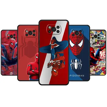 Marvel Homem-Aranha Tom Holland Celular Coque Capa Para Xiaomi POCO 11T MI 11 lite X3 NFC M4 Pro 5G F3 F4 GT 10T X4 9T M3 12