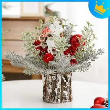 Mini Árvore de Natal 346g Pequena E Leve, Alta Qualidade, Linda Multi-propósito do Natal Decoração da Janela da área de Trabalho Ornamentos