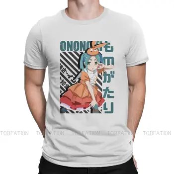 Monogatari Jovem Adulto Estranho Ficção Yotsugi Ononoki Camiseta de grandes dimensões Gráfico T-Shirt Casual Venda Quente 100% Algodão Vestuário para homem