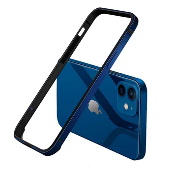 Novo Ultra Fina Moldura de Metal Para o iPhone 15 Pro Silicone Case em Alumínio pára-choques iPhone 15 Pro Max iPhone15 Além de Tampa à prova de Choque