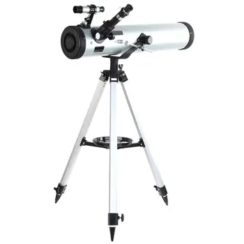 Olhar a Lua e Planetas 76700 Newton Refletor Astronómicas com Telescópio Monocular 350X HD