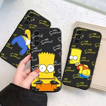 Os Simpsons Capa Case para Samsung Galaxy A10s A02s A10 A03s A30 A40 A10e A20e A01 A02 A20 A20s A70 A90 A03 Núcleo