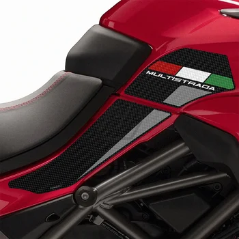 Para a Ducati Multistrada 1200 1260 2015-2020 Adesivo Motocicleta Anti-slip do Lado do Tanque de Almofada de Proteção de Joelho de Aderência do Tapete