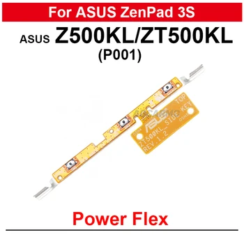 Para ASUS ZenPad 3S Z500KL ZT500KL P001 ligar/desligar Volume para Cima/para Baixo do cabo do Cabo flexível de Peças de Substituição