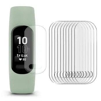 Para Gar-min Smart 5 Atividade E Fitness Tracker Inteligente Pulseira Protetora Filme de Tela Cheia Tela de Proteção contra Capa
