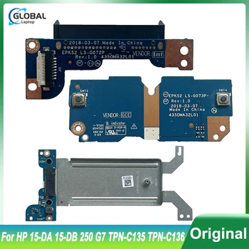 Para HP 15-DA DE 15 DB 250 G7 TPN-Nº 135 C136 Interface de Disco Rígido Teclas Esquerda e Direita M2 de Interface de Suporte LS-G072P LS-G073P LS-G074P