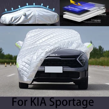 Para KIA Sportage Carro saraiva tampa de proteção do Auto de protecção de chuva zero proteção de pintura descascada proteção carro de roupas