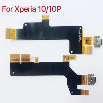 Para Sony Xperia 10 / 10 Mais X10 X10P Tipo-C Carregador USB Dock de Carregamento de Porta do Conector do cabo do Cabo flexível