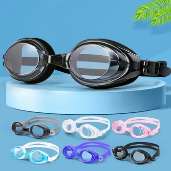 Profissional de Óculos de Natação Adulto Piscina de Natação Óculos de Universal à prova d'água Anti-nevoeiro Proteção UV Espelho Plano Óculos de Mergulho