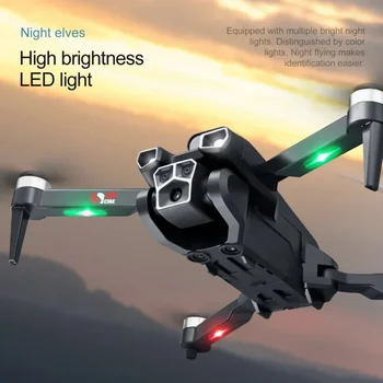 Rc Drone Com Três câmeras Hd para Evitar Obstáculos Aeronave Helicóptero Avião S151 4K Profissional Quadcopter Fpv wi-Fi Drones