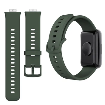 Relógio Pulseira De Banda Para Huawei Assistir Ajuste Original Silicone Pulseira Bracelete Esporte Macio Rápida Substituição Smart Watch Acessórios