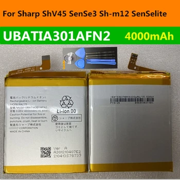 Runboss Original Nova Bateria de 4000mAh UBATIA301AFN2 Bateria para Sharp ShV45 SenSe3 Sh-m12 SenSelite Baterias de Telefone